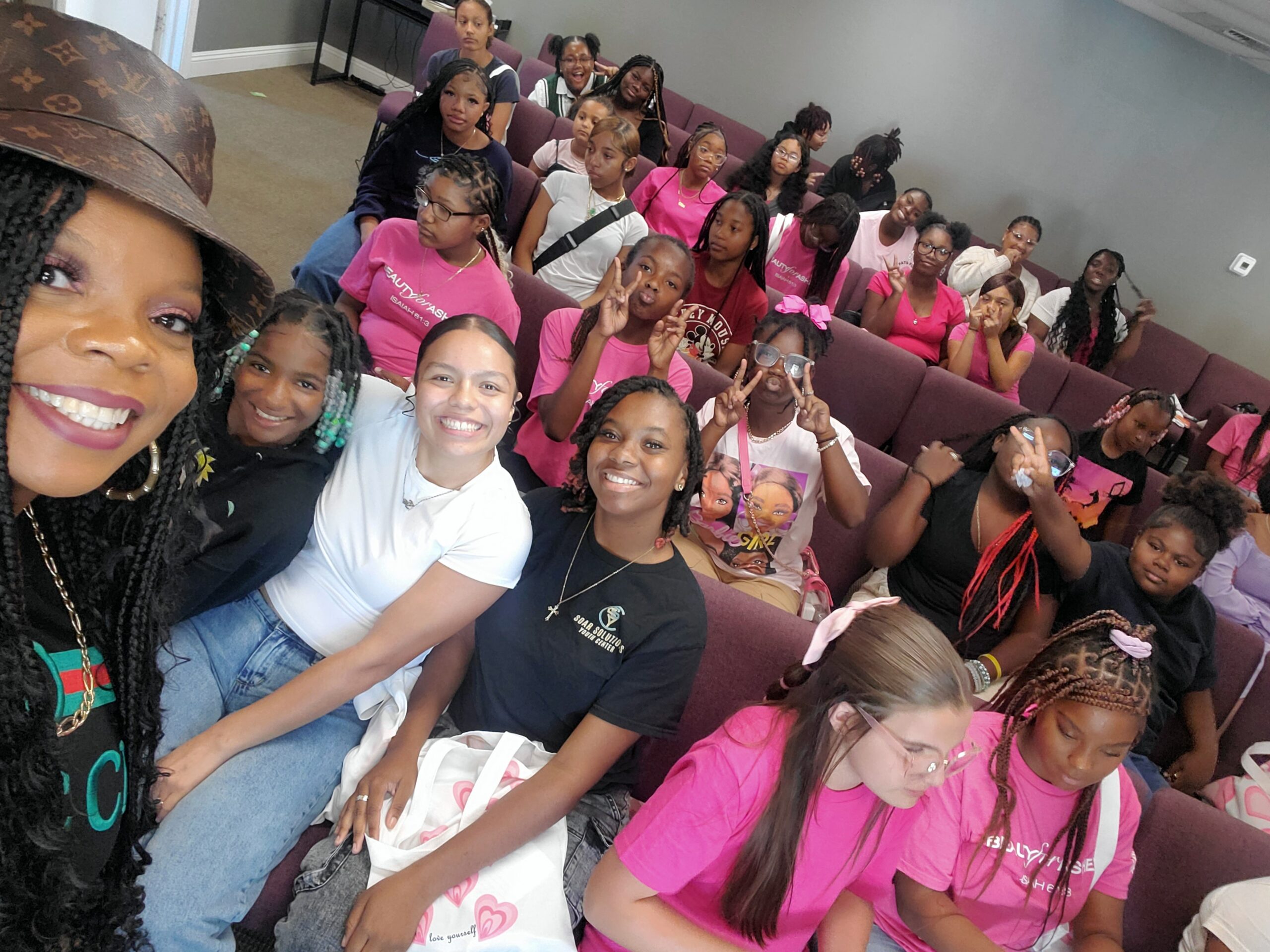 Youth program gathering